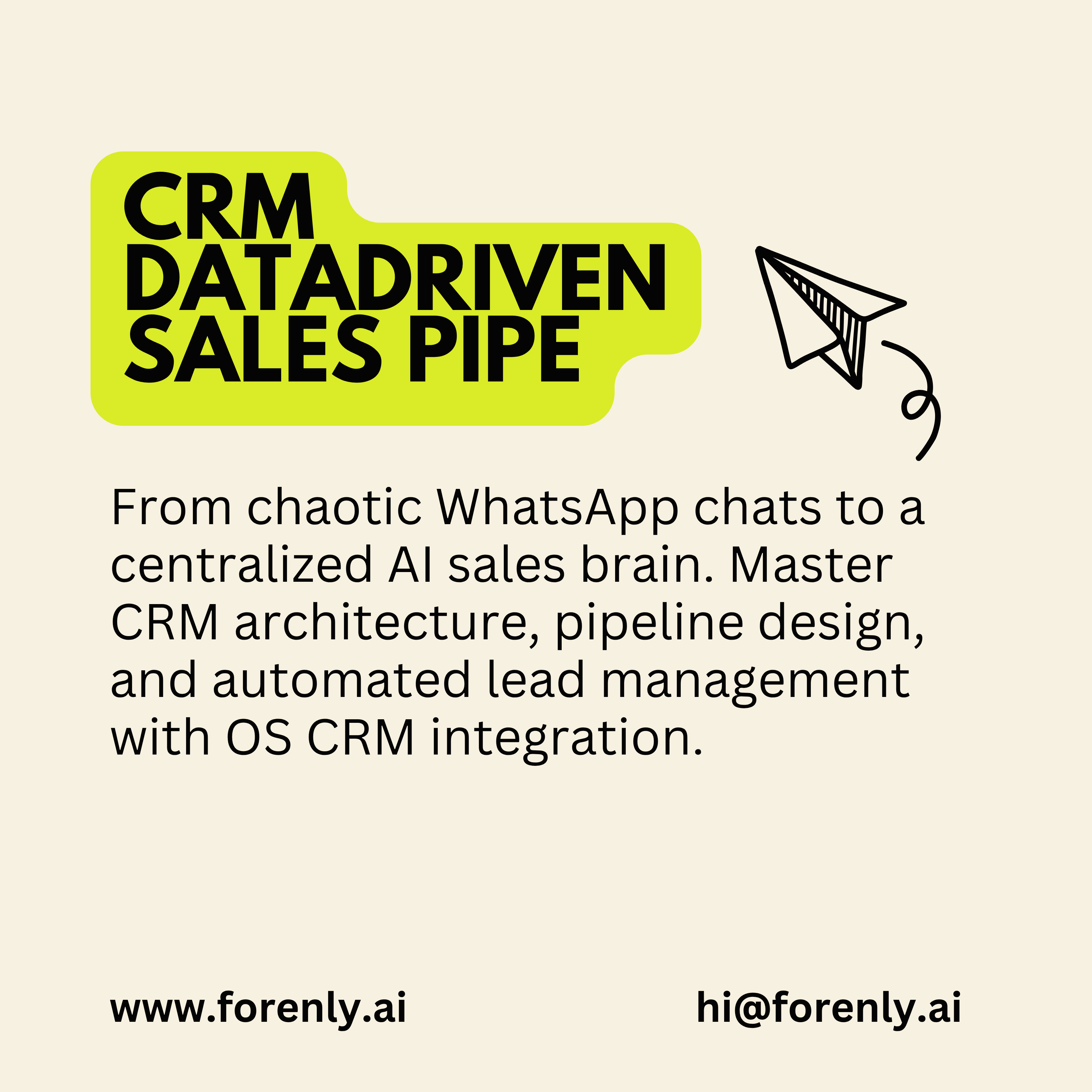 CRM & Sales Pipeline Automation